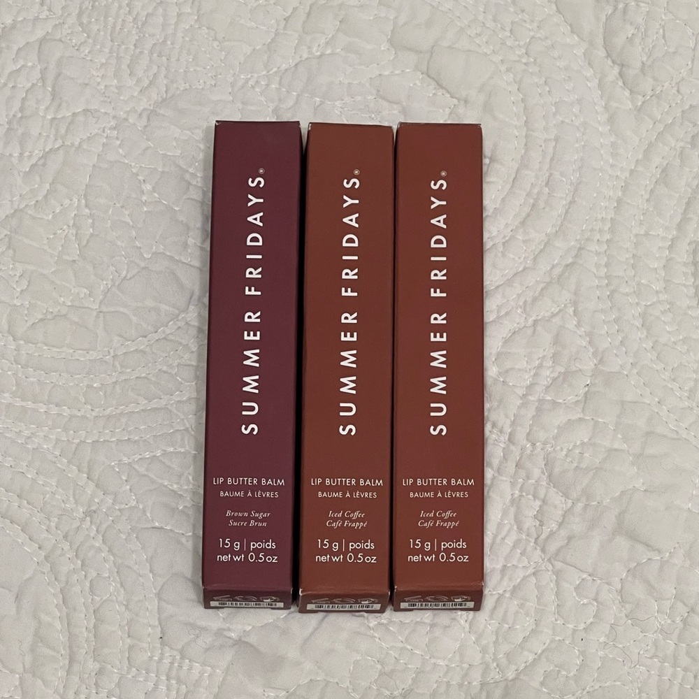 1 Summer Fridays lip butter balm ~ iced coffed